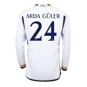 Real Madrid Arda Guler #24 Replika Hjemmebanetrøje 2023-24 Langærmet